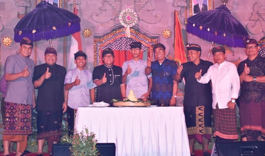podiumnews.com-Bupati Giri Prasta Hadiri HUT ke-63 ST Yowana Dharma